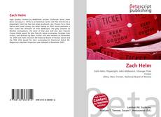 Copertina di Zach Helm