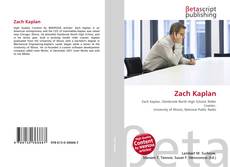 Zach Kaplan的封面