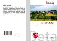 Capa do livro de Abtei St. Peter 