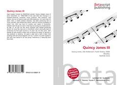 Copertina di Quincy Jones III