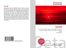 Bookcover of Sunset