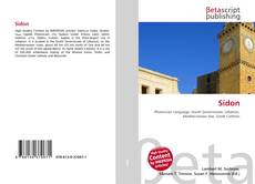 Buchcover von Sidon