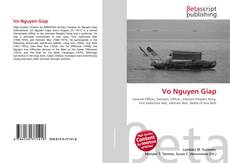 Copertina di Vo Nguyen Giap
