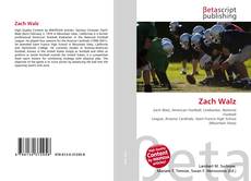 Portada del libro de Zach Walz