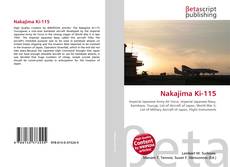 Couverture de Nakajima Ki-115