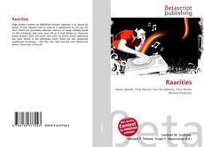 Couverture de Raarities