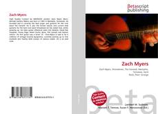 Couverture de Zach Myers