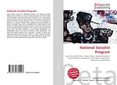 Copertina di National Socialist Program