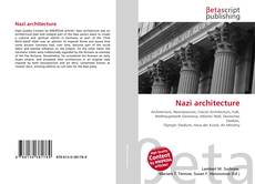 Portada del libro de Nazi architecture