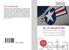 Portada del libro de No. 27 Squadron RAF