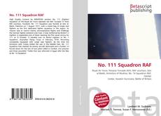 Portada del libro de No. 111 Squadron RAF