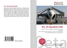 Capa do livro de No. 29 Squadron RAF 