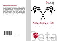 Portada del libro de Nazi party rally grounds