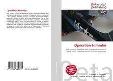 Portada del libro de Operation Himmler