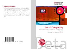 Couverture de Social Complexity