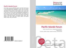 Copertina di Pacific Islands Forum