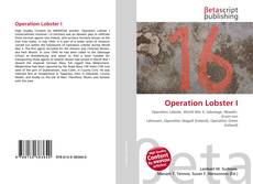 Copertina di Operation Lobster I
