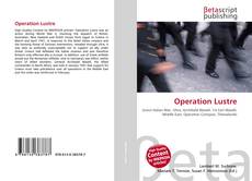 Couverture de Operation Lustre