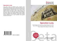 Couverture de Operation Lusty
