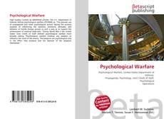 Copertina di Psychological Warfare