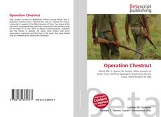 Couverture de Operation Chestnut