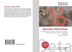 Capa do livro de Operation Stella Polaris 