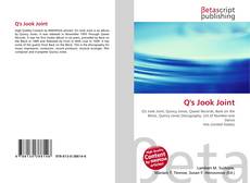 Capa do livro de Q's Jook Joint 