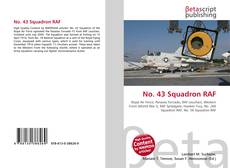 Capa do livro de No. 43 Squadron RAF 