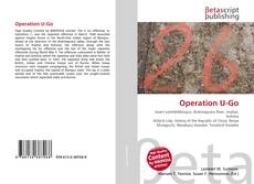 Capa do livro de Operation U-Go 