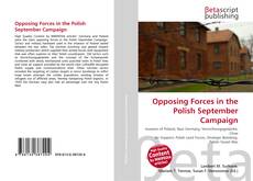 Capa do livro de Opposing Forces in the Polish September Campaign 