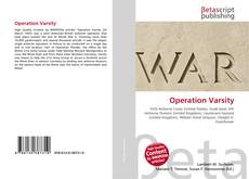 Couverture de Operation Varsity