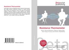 Couverture de Resistance Thermometer