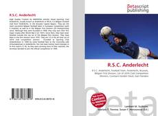 Capa do livro de R.S.C. Anderlecht 