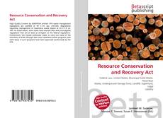 Copertina di Resource Conservation and Recovery Act