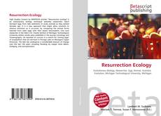 Copertina di Resurrection Ecology