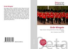 Capa do livro de Orde Wingate 