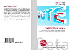 Capa do livro de Radical Civic Union 