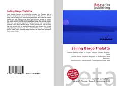 Capa do livro de Sailing Barge Thalatta 