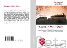 Copertina di Operation Winter Storm