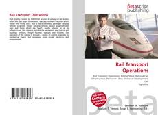 Copertina di Rail Transport Operations