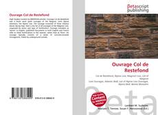 Copertina di Ouvrage Col de Restefond