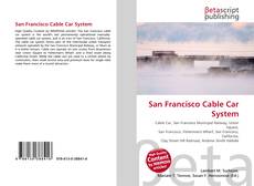 Copertina di San Francisco Cable Car System