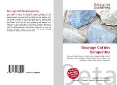 Copertina di Ouvrage Col des Banquettes