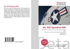 Copertina di No. 650 Squadron RAF