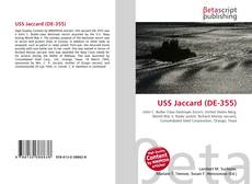 Copertina di USS Jaccard (DE-355)
