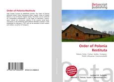 Copertina di Order of Polonia Restituta