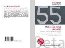 Capa do livro de USS Jacob Jones (DD-130) 