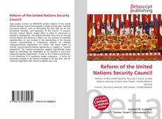 Bookcover of Reform of the United Nations Security Council
