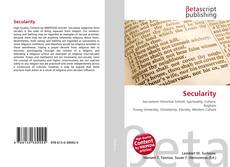 Capa do livro de Secularity 