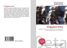 Copertina di Singapore Army